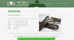 Desktop Screenshot of jagd-luebbers.de